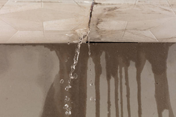 Professional Sewage Cleanup technician working in Trail, OR